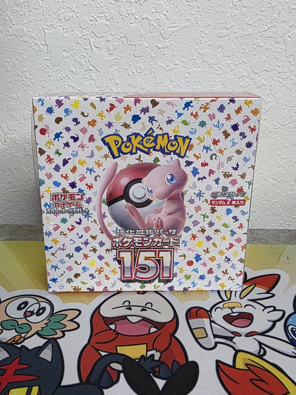 Pokemon Scarlet & Violet 151 Japanese Booster Box sv2a Sealed Shrink Wrap JPN